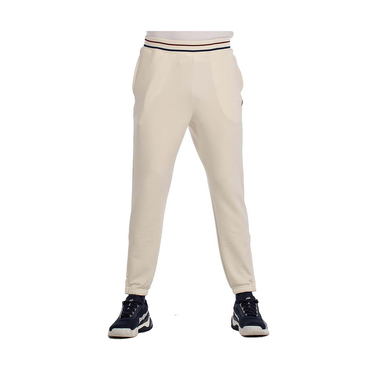 Pantalon Bullpadel Ain Blanc cass&eacute;