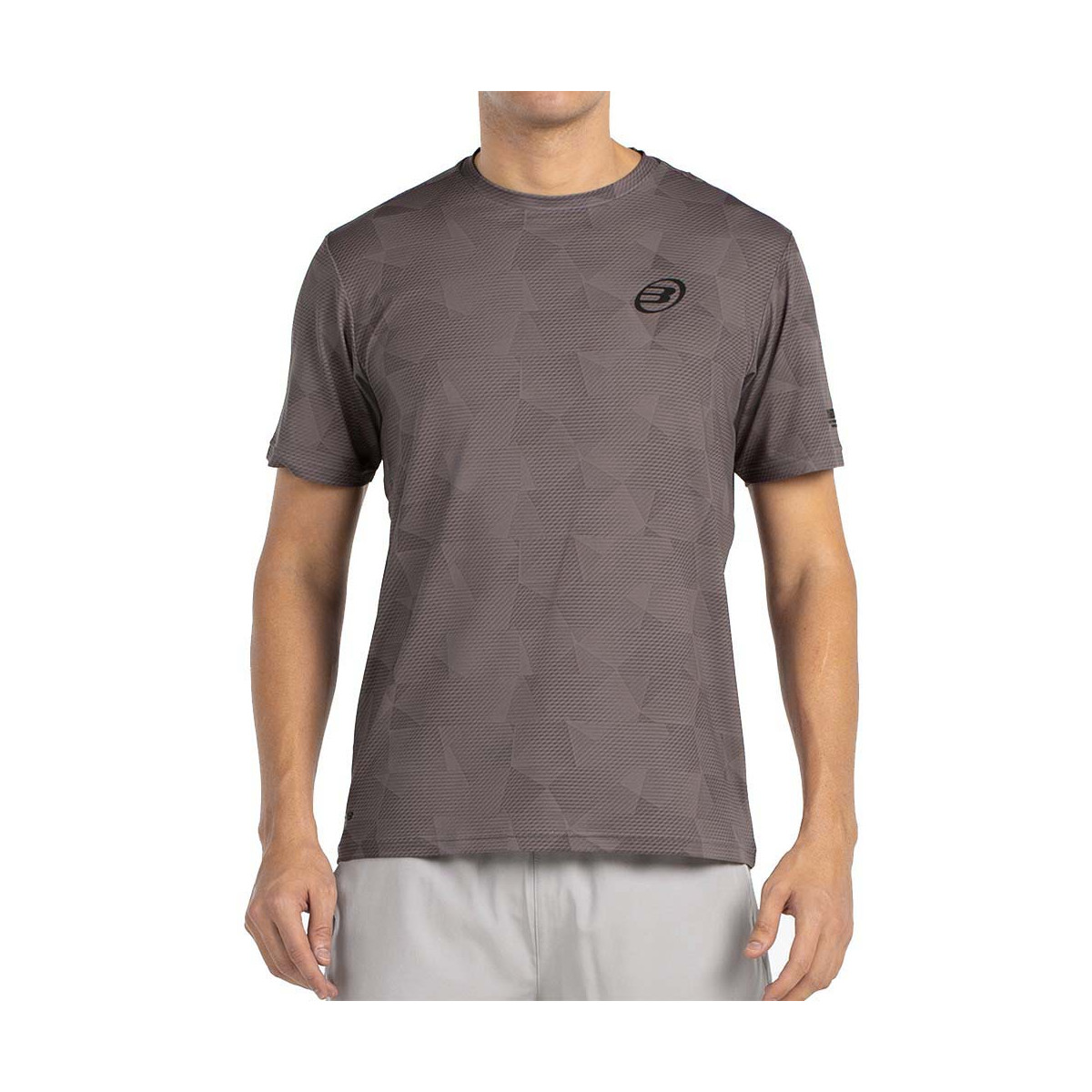 T-shirt Bullpadel Macondo Gris fonc&eacute;
