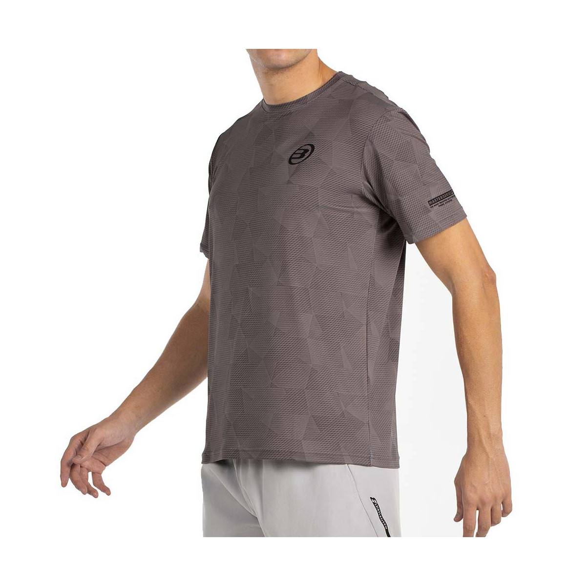 T-shirt Bullpadel Macondo Gris fonc&eacute;