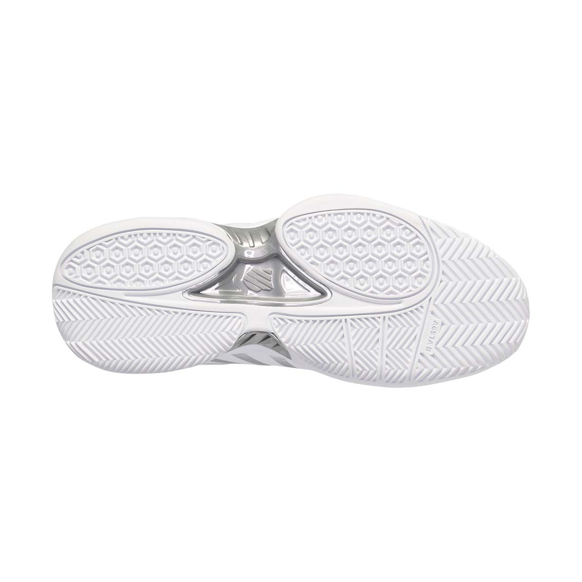 Chaussures K-Swiss Receiver V Femme Blanc / Gris