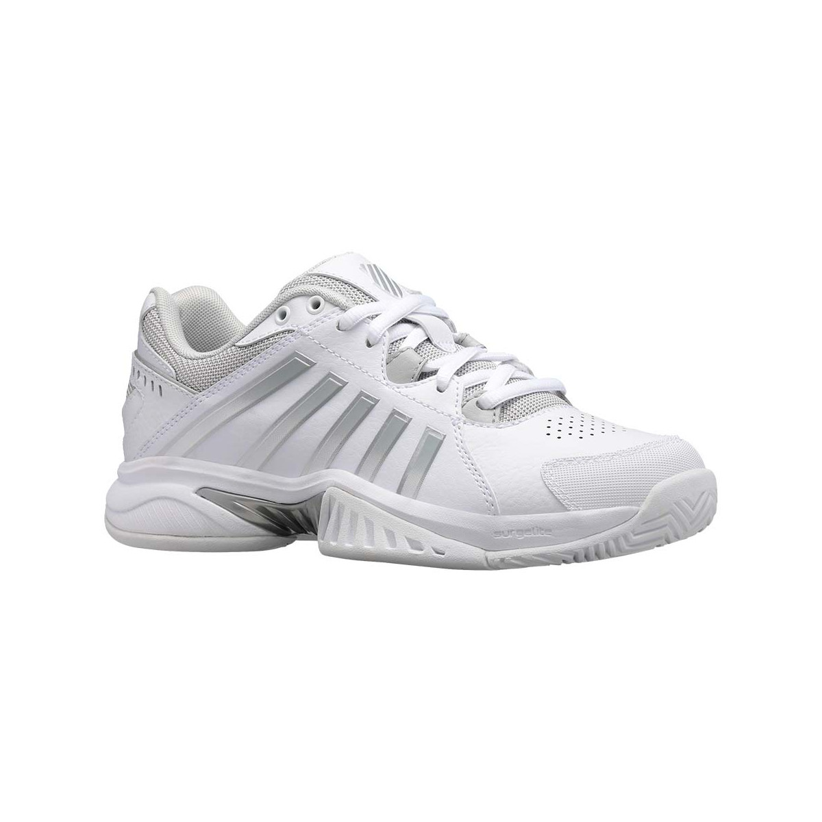 Chaussures K-Swiss Receiver V Femme Blanc / Gris