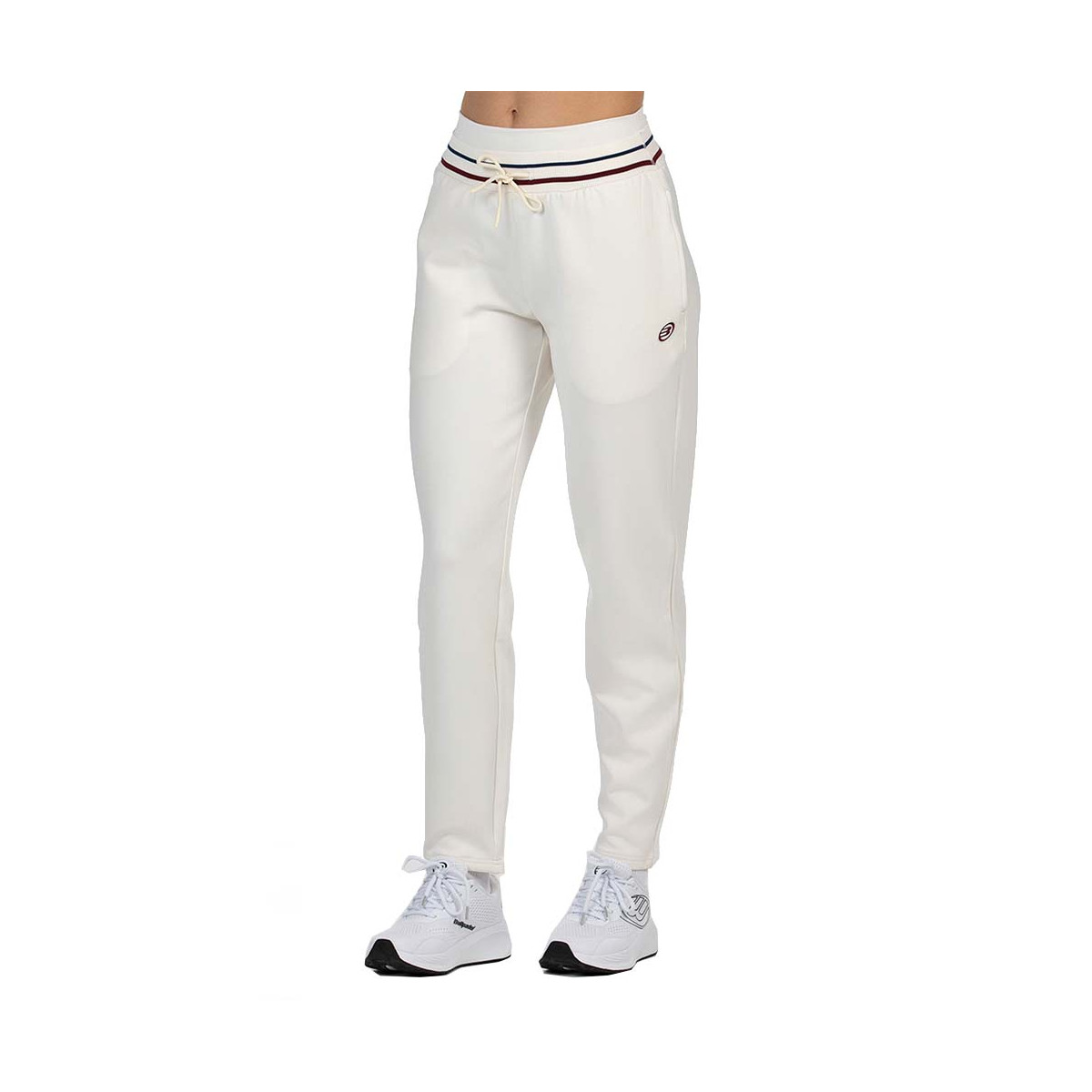 Pantalon Bullpadel Aranga Femme Blanc cass&eacute;