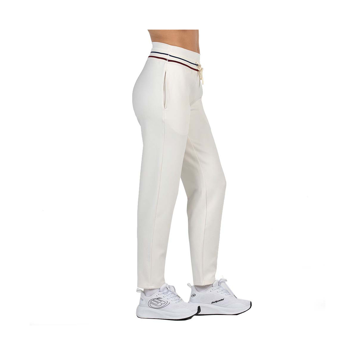 Pantalon Bullpadel Aranga Femme Blanc cass&eacute;