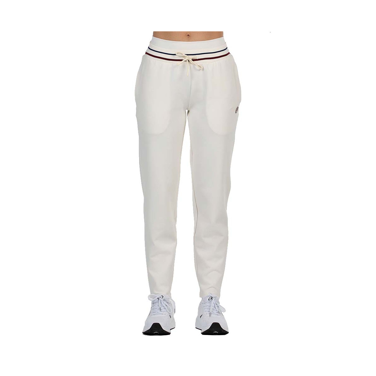 Pantalon Bullpadel Aranga Femme Blanc cass&eacute;