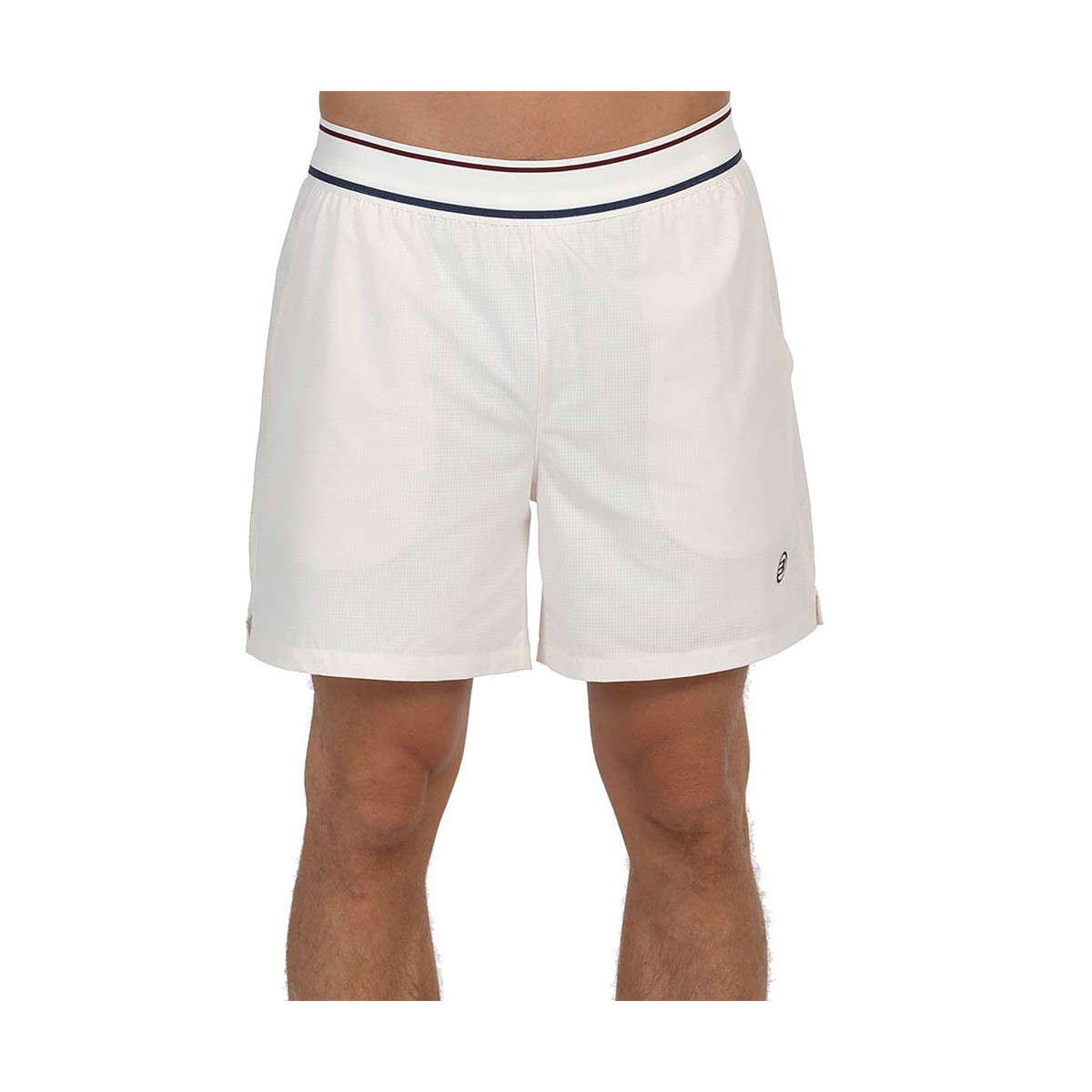 Short Bullpadel Alu Blanc cass&eacute;
