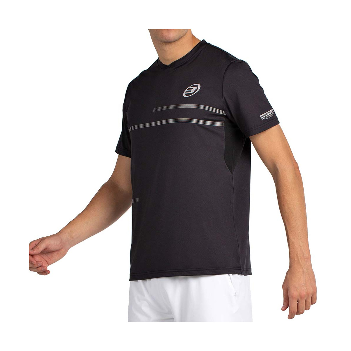 T-shirt Bullpadel Montuno Noir