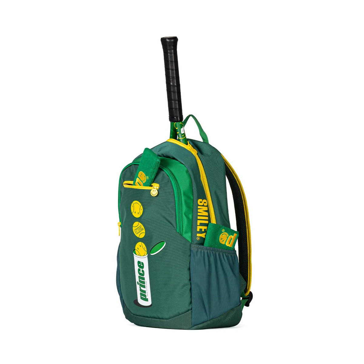 Sac &agrave; dos Tennis Prince x Smiley Vert