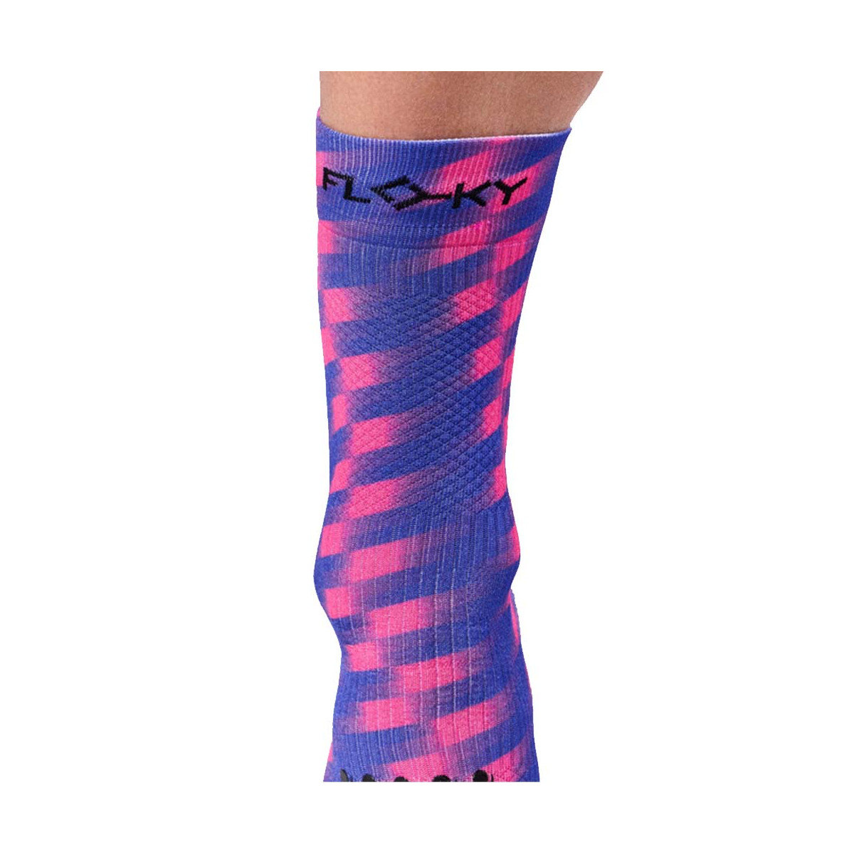 Chaussettes de compression Floky S-MASH 3D FANTASY Tokyo Bleu / Rose