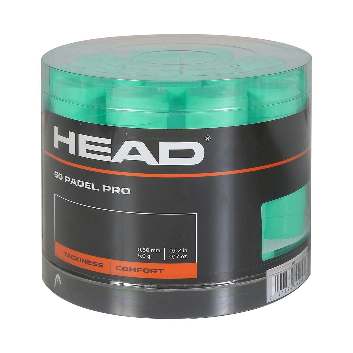 Bo&icirc;te Surgrips Head Padel Pro Vert x 60