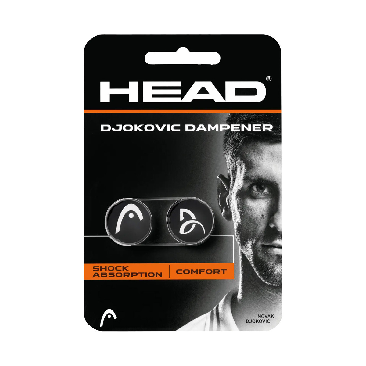 Antivibrateurs Head Djokovic Dampener x 2 Noir