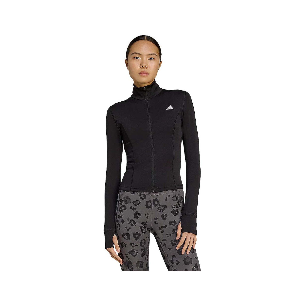 Veste zipp&eacute;e Adidas Training Femme Noir