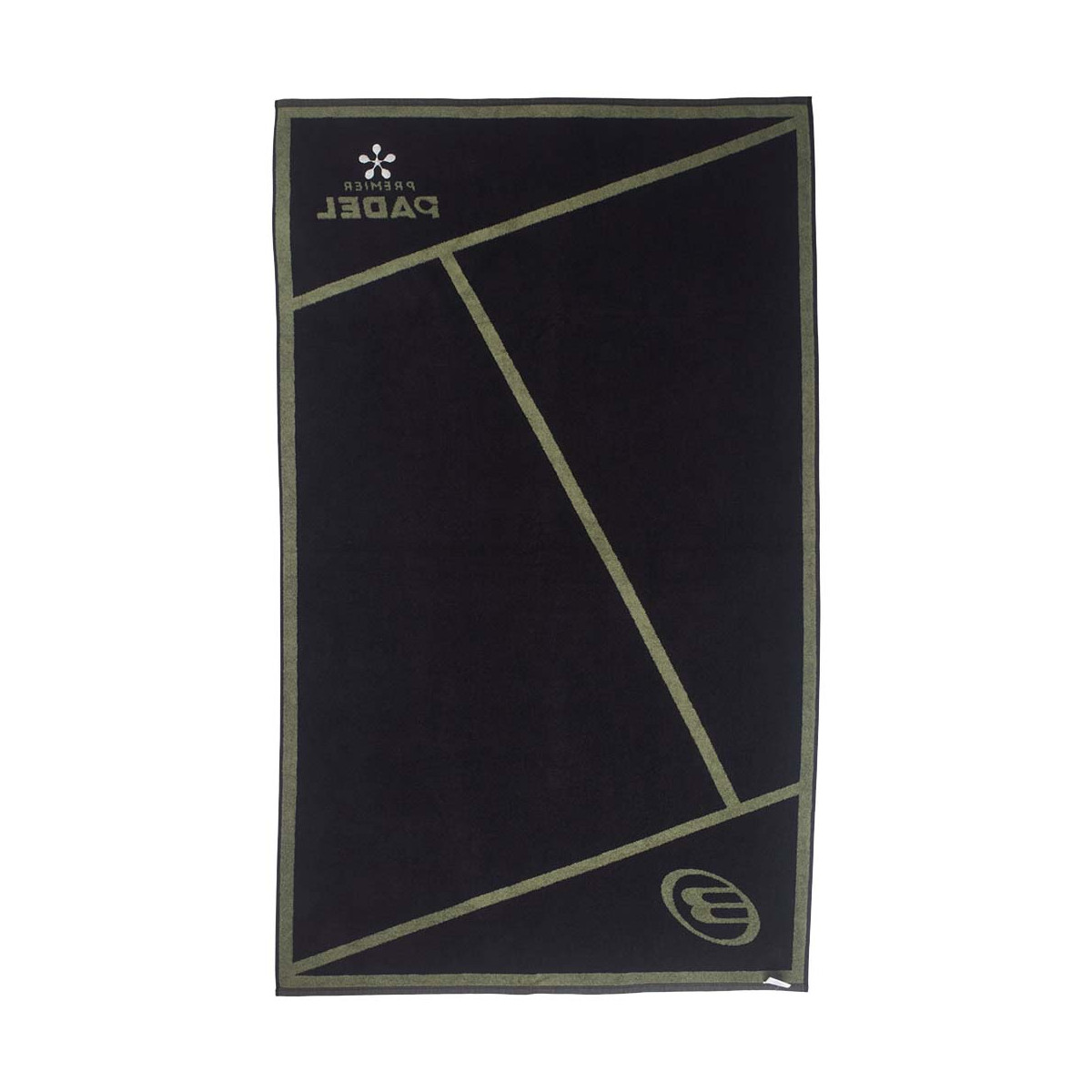 Serviette Bullpadel Premier Padel Kaki / Noir 150x90