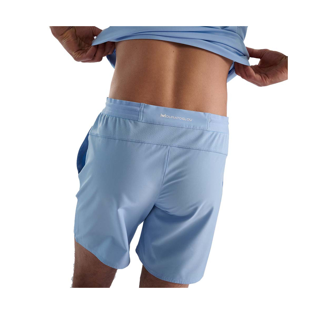 Short Mouratoglou GS Bleu clair