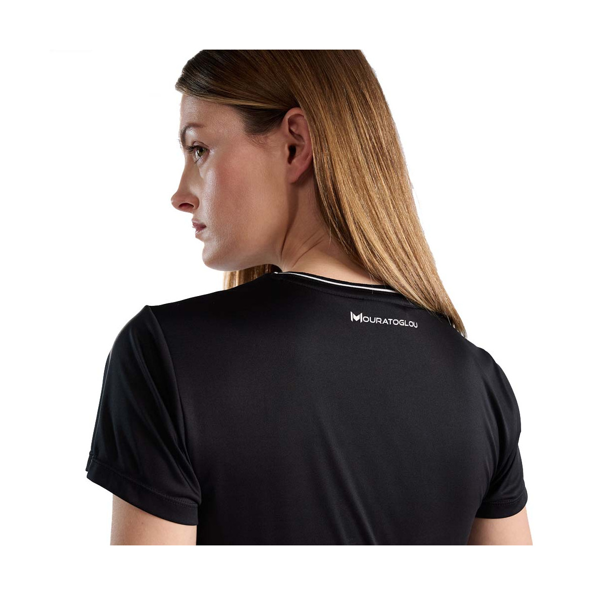 T-shirt Mouratoglou Tech Femme Noir