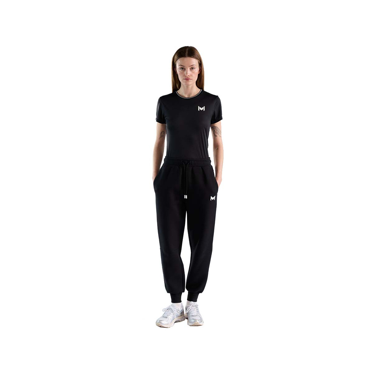 T-shirt Mouratoglou Tech Femme Noir