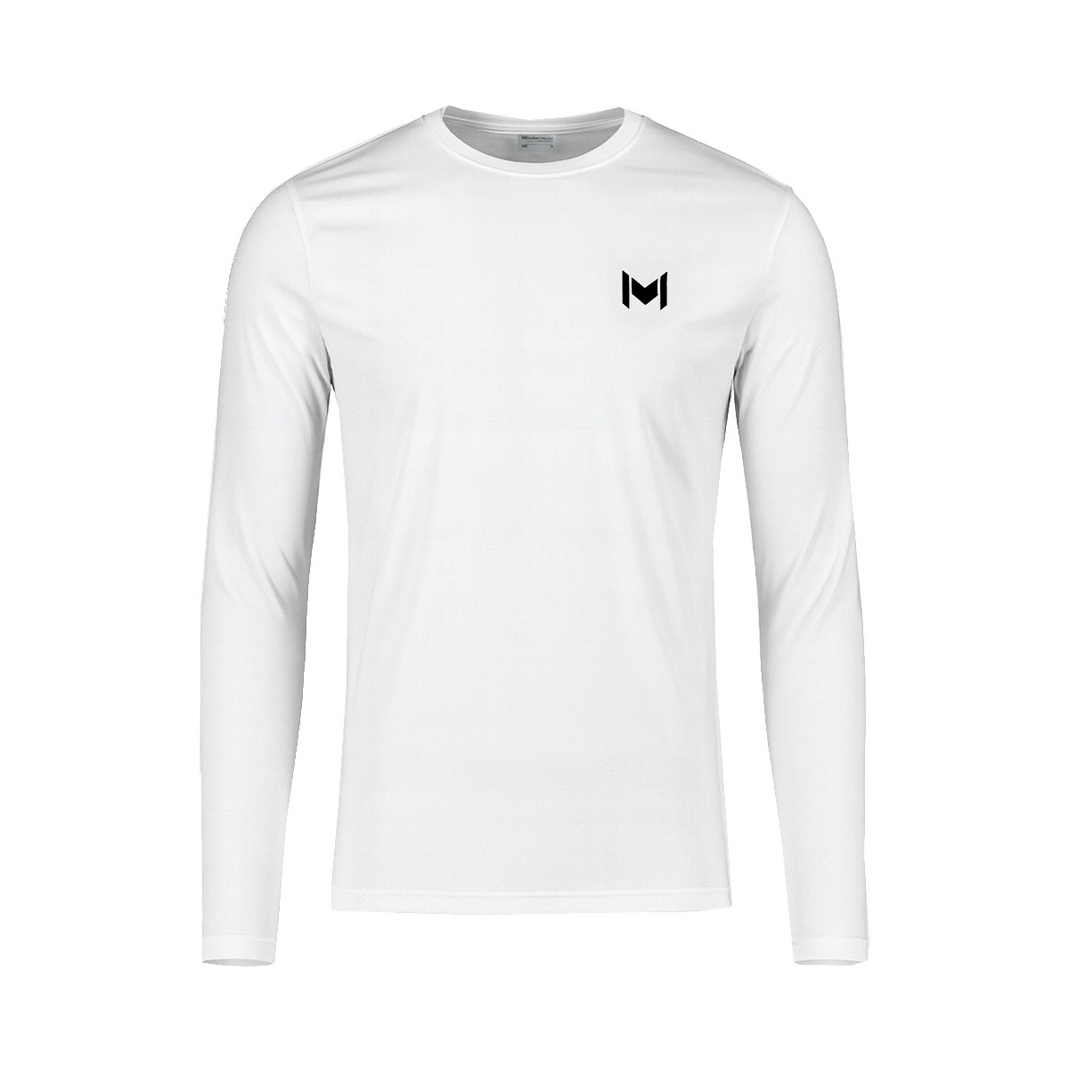 T-shirt &agrave; manches longues Mouratoglou Blanc