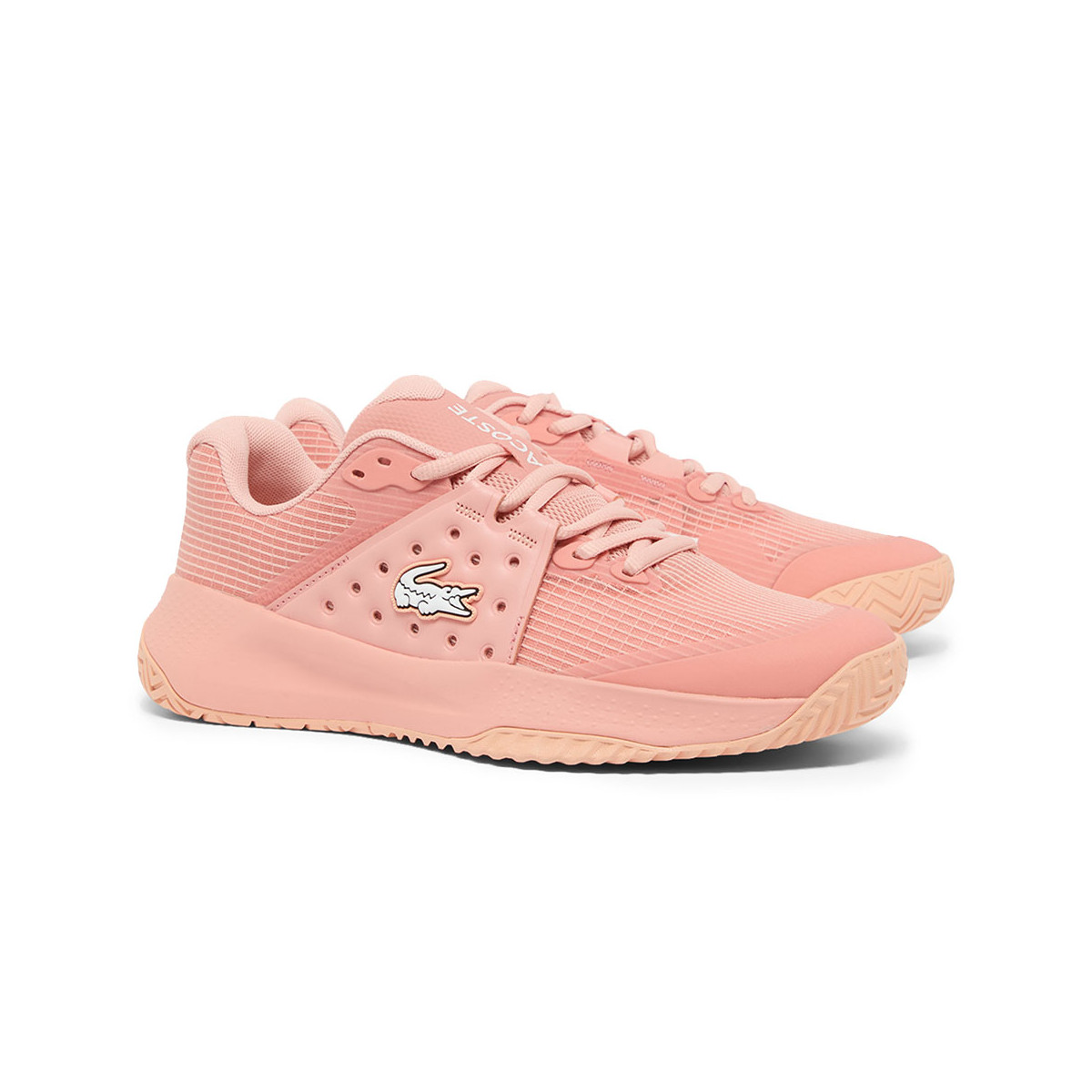 Chaussures Lacoste Power Serve Femme Rose