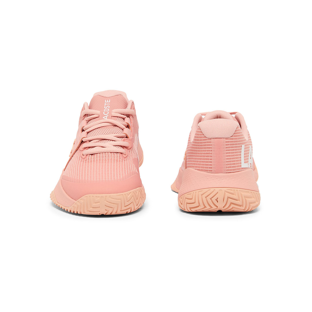 Chaussures Lacoste Power Serve Femme Rose