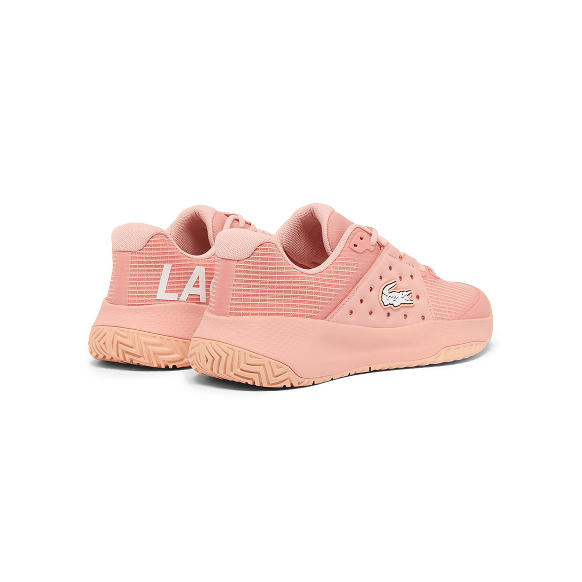 Chaussures Lacoste Power Serve Femme Rose