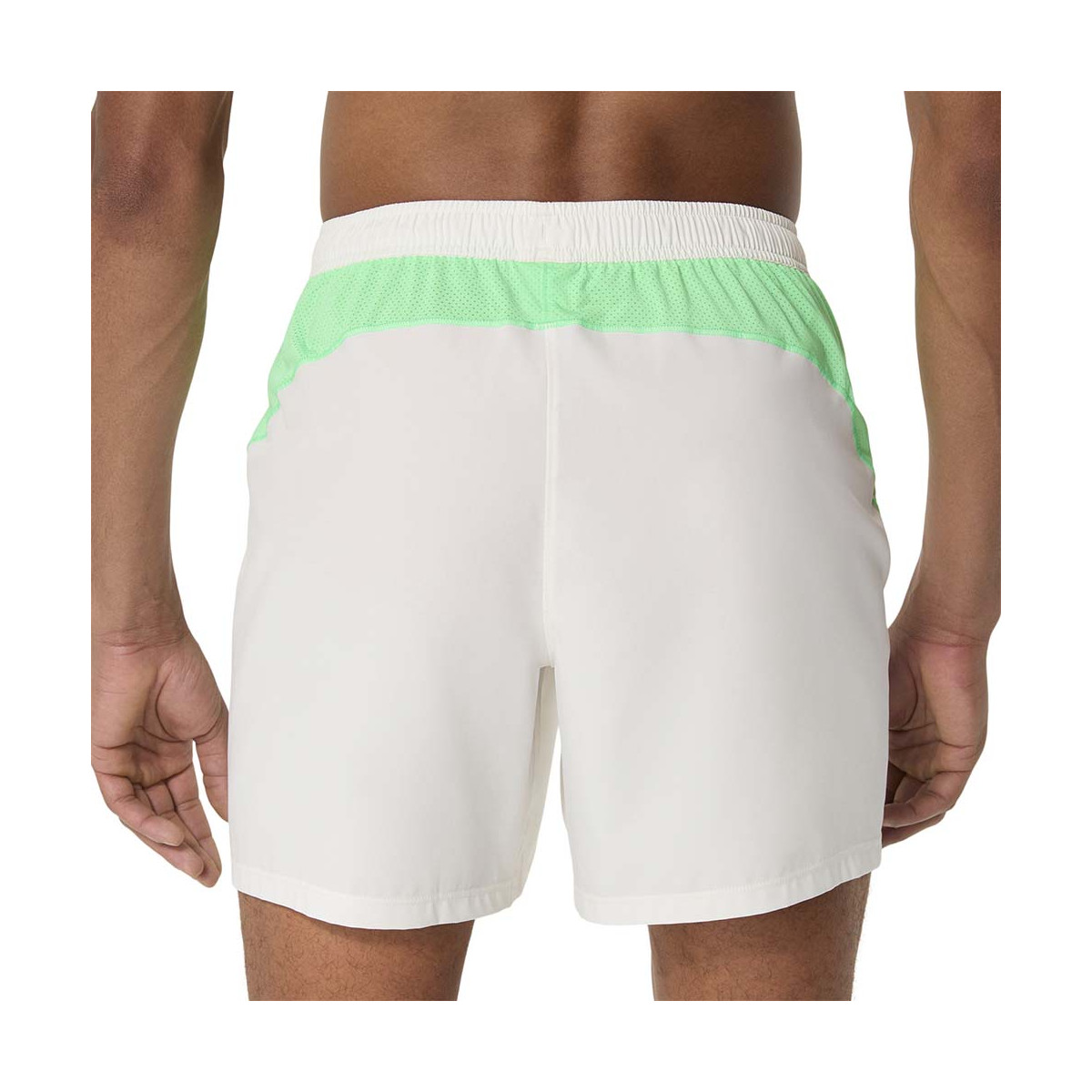 Short Asics Padel Court Cr&egrave;me / Vert
