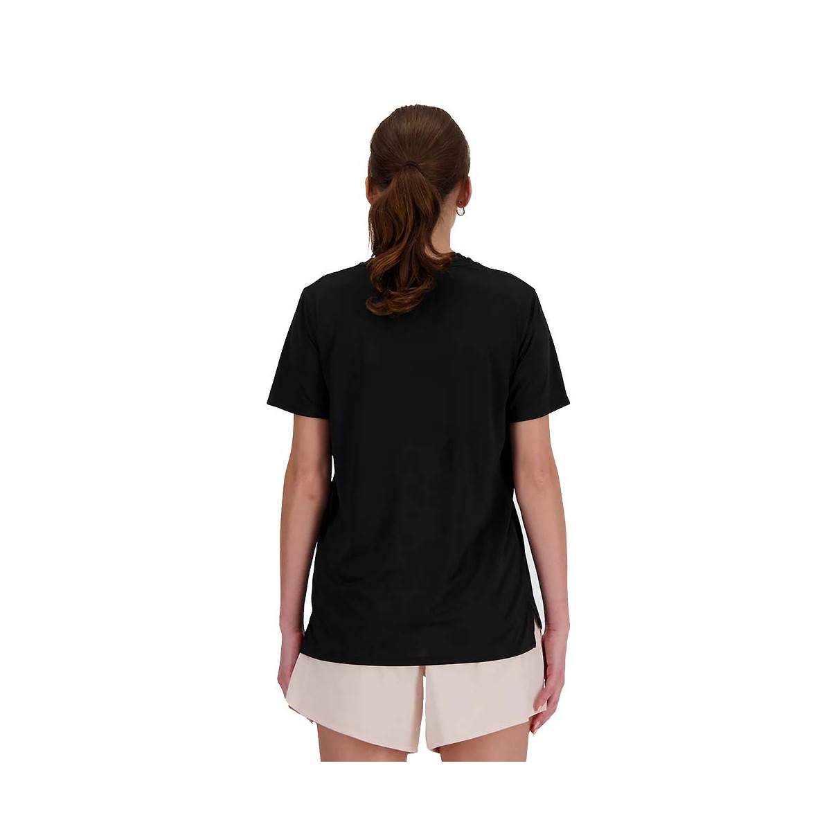 T-shirt New Balance Essentials Femme Noir