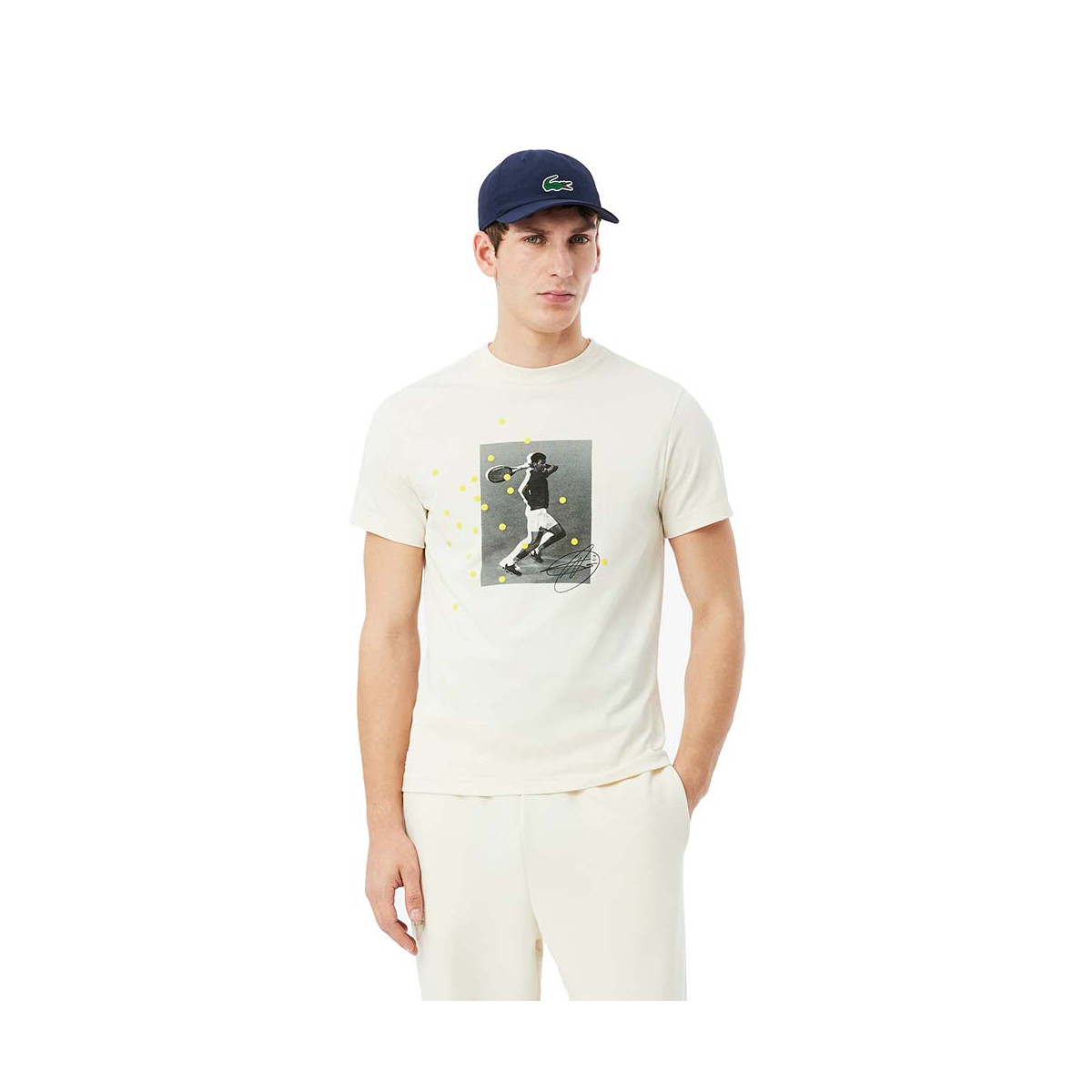Casquette Lacoste Sport Djokovic Bleu marine