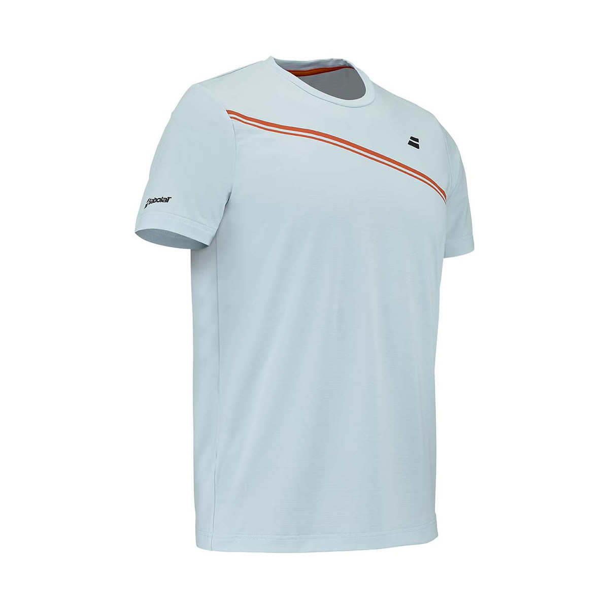 T-Shirt Babolat Play Crew Neck Junior Bleu clair