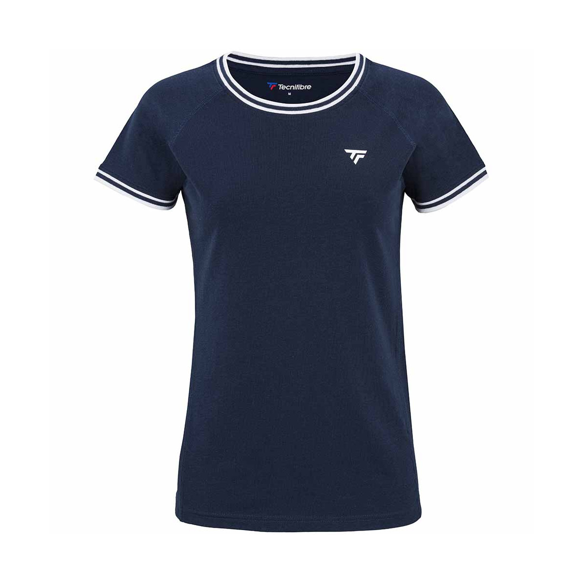 T-Shirt Tecnifibre Team Stretch Femme Bleu marine