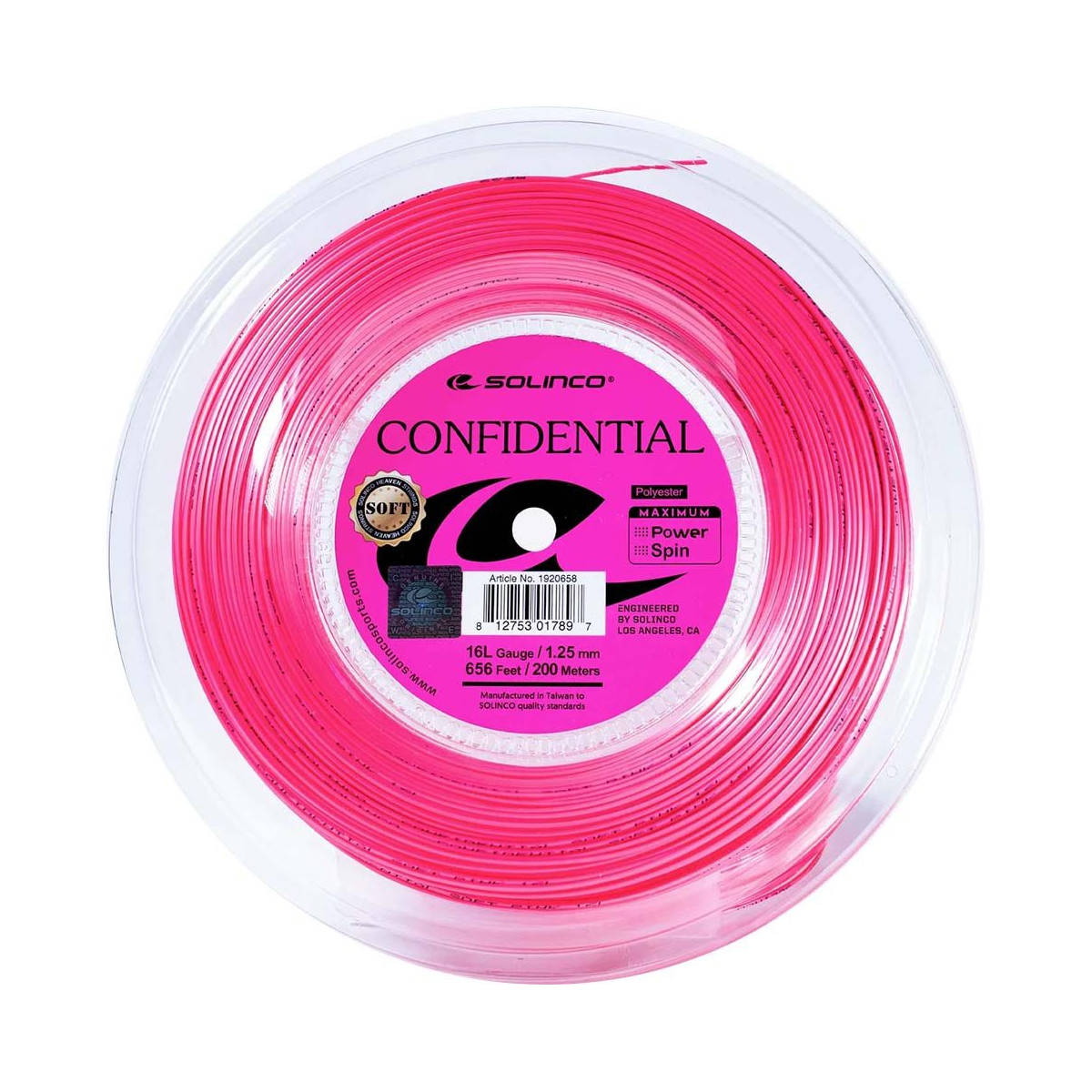 Bobine Solinco Confidential Soft 200m