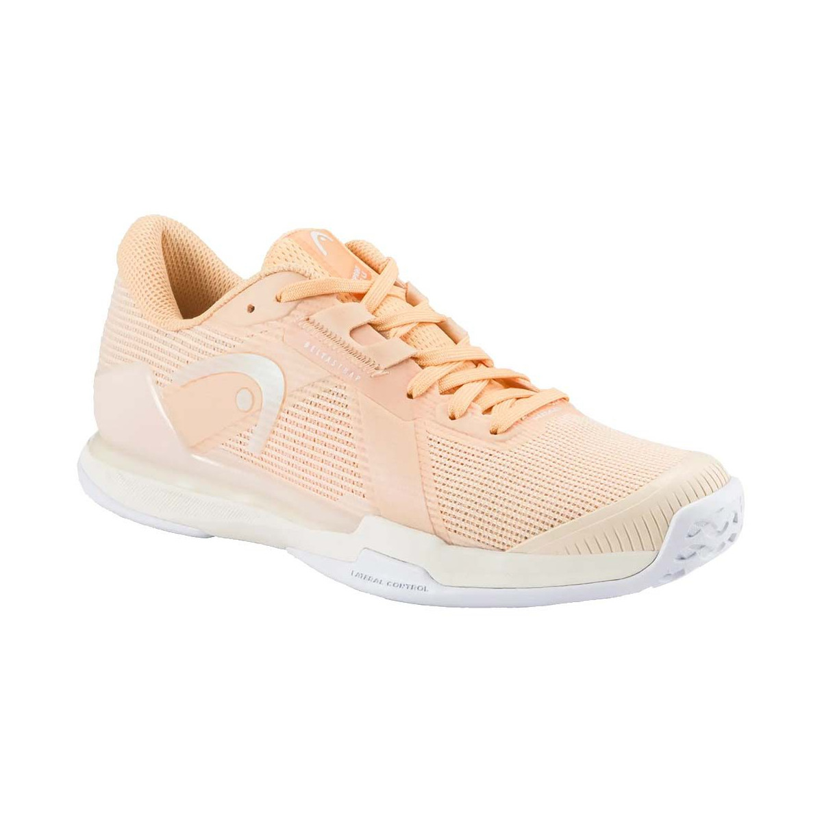 Chaussures Head Sprint Pro 4.0 Femme P&ecirc;che / Blanc