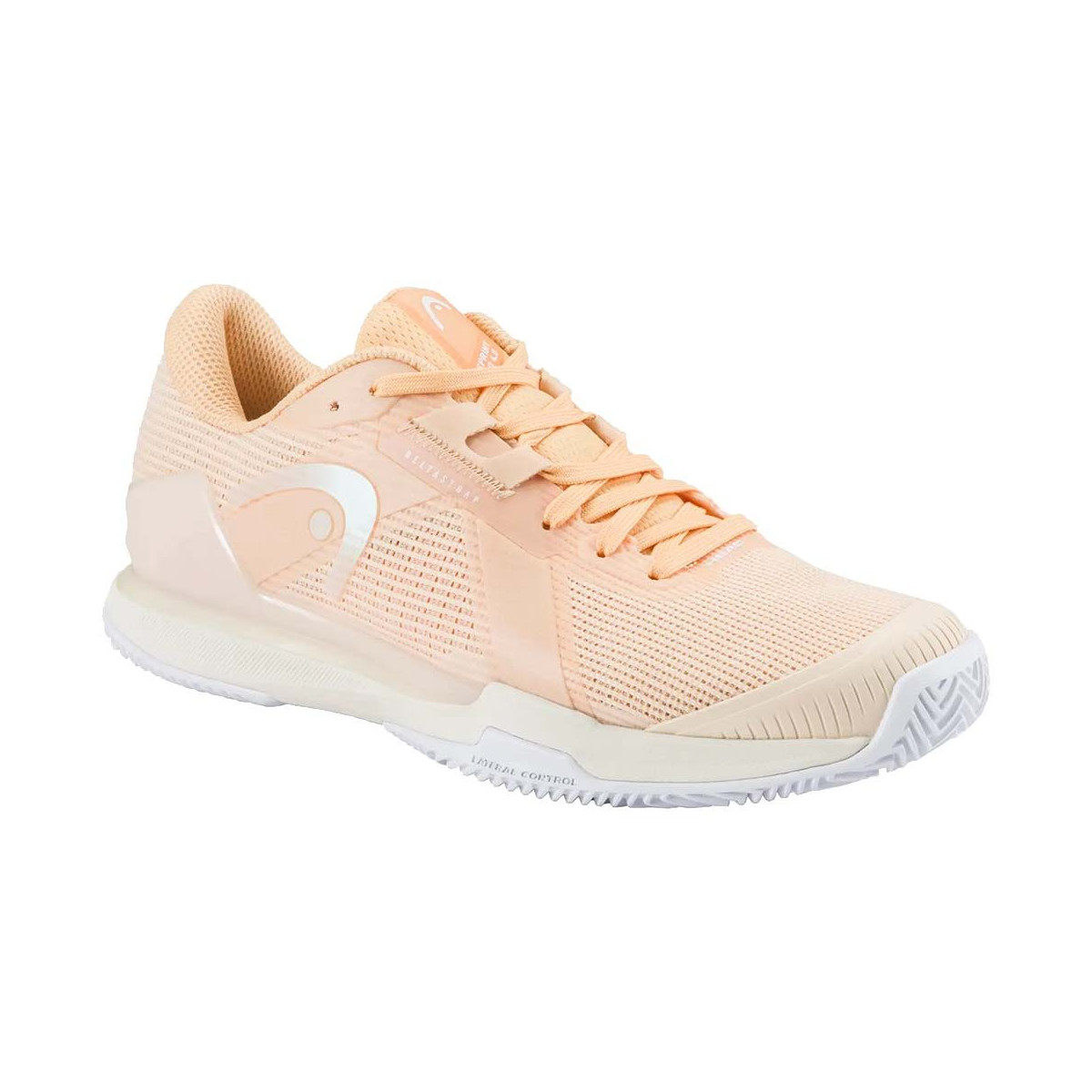 Chaussures Head Sprint Pro 4.0 Femme  Terre battue P&ecirc;che / Blanc