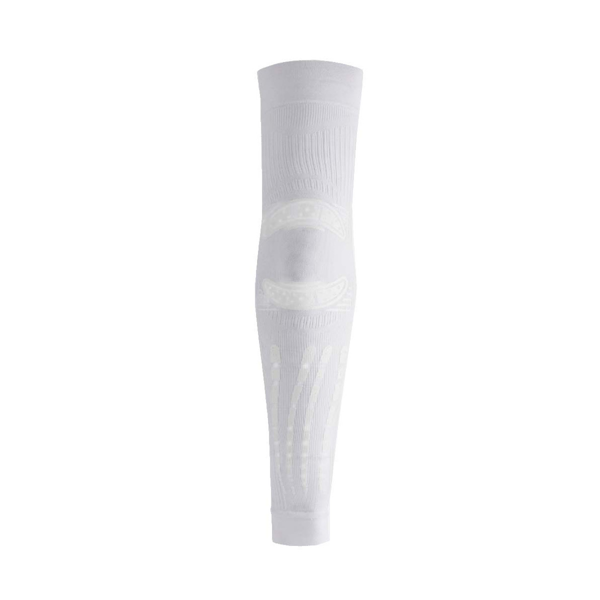 Manchon de compression Floky NO-STRAIN Evolution Blanc