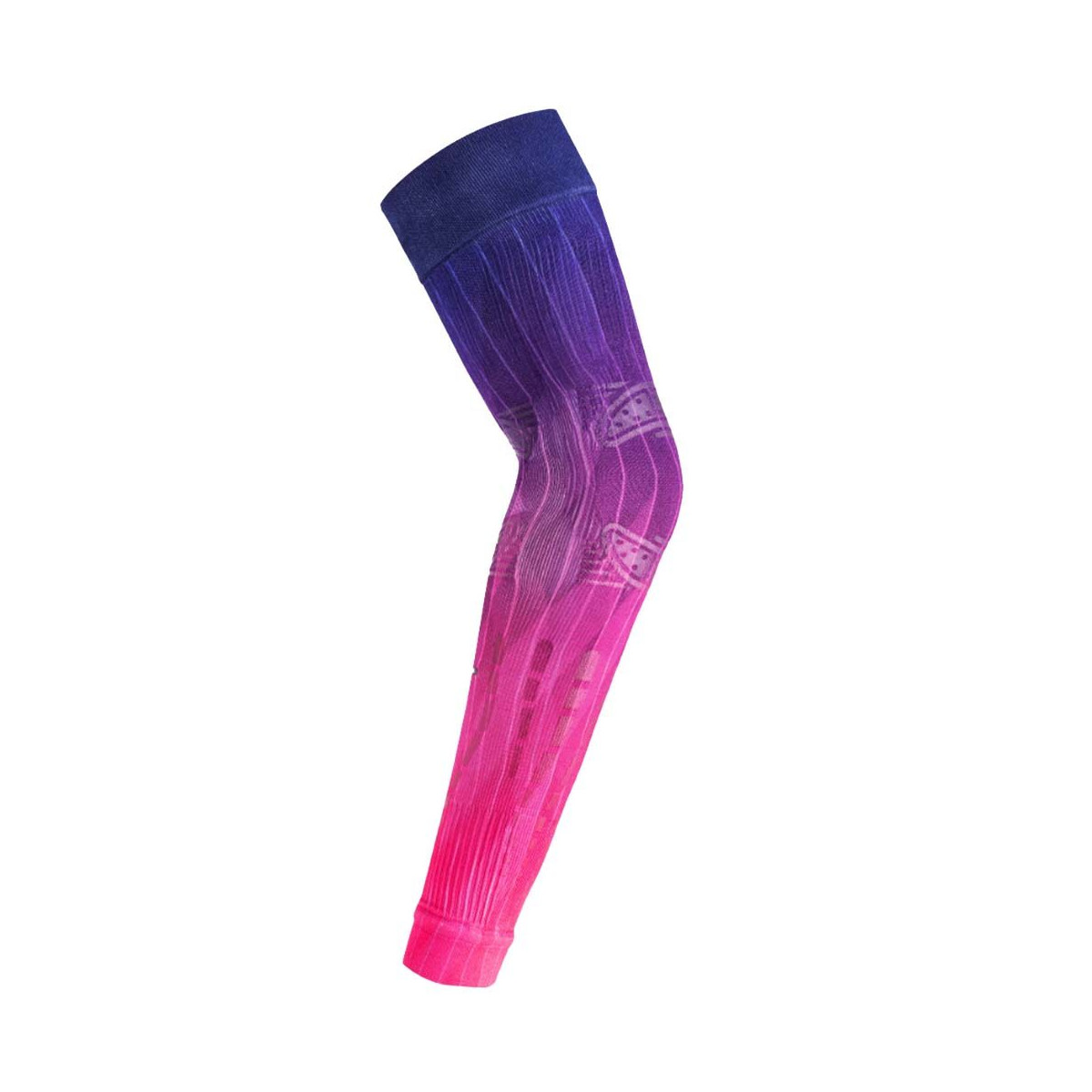 Manchon de compression Floky NO-STRAIN Evolution Pink Nebula