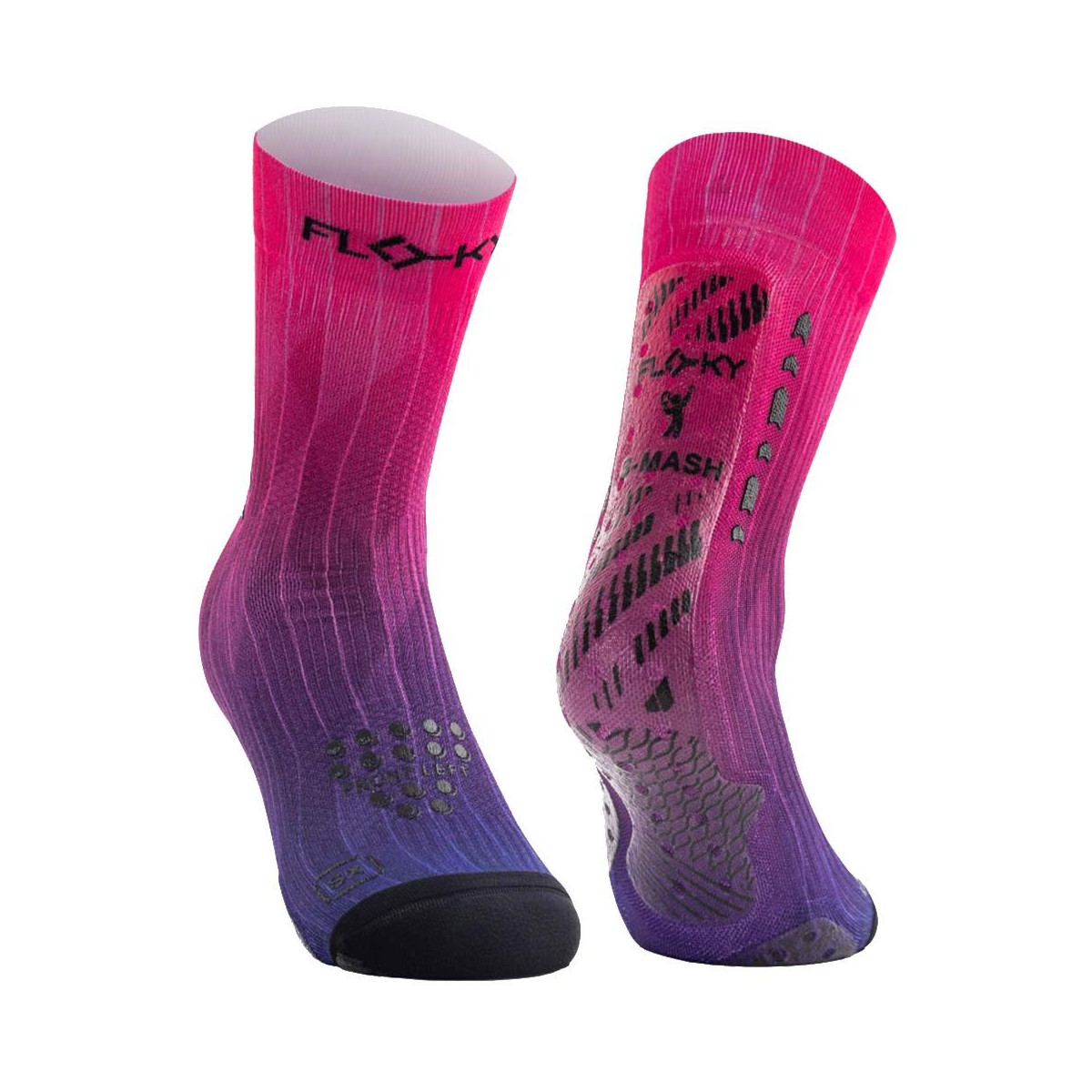 Chaussettes de compression Floky S-MASH 3D FANTASY Pink Nebula