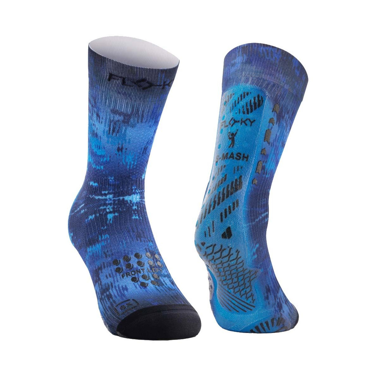 Chaussettes de compression Floky S-MASH 3D FANTASY Blue Supernova