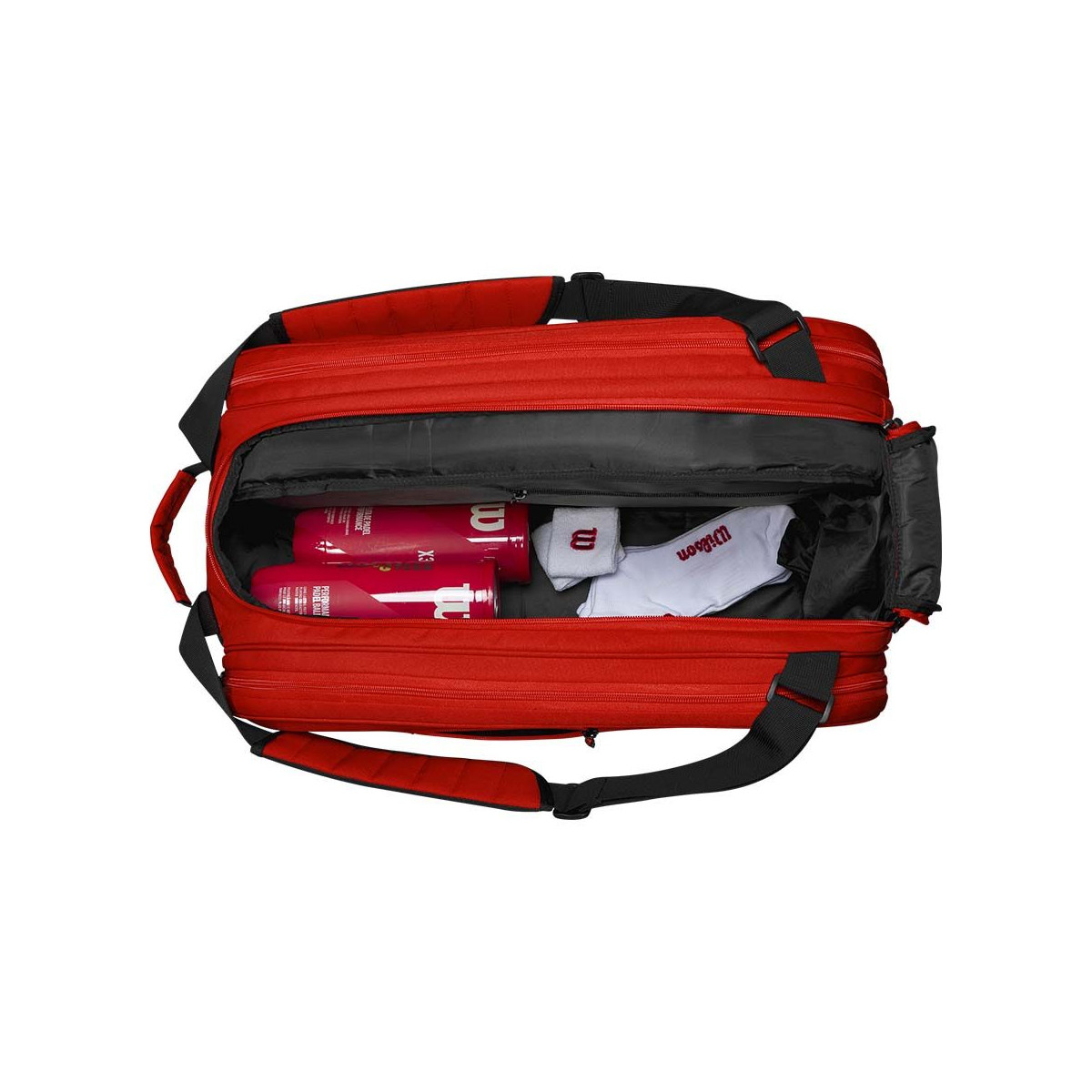 Sac Wilson Tour Padel Rouge / Noir