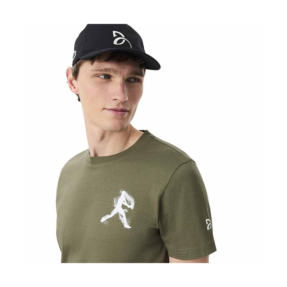 Pack T-Shirt + Casquette Lacoste Tennis x Novak Djokovic Kaki