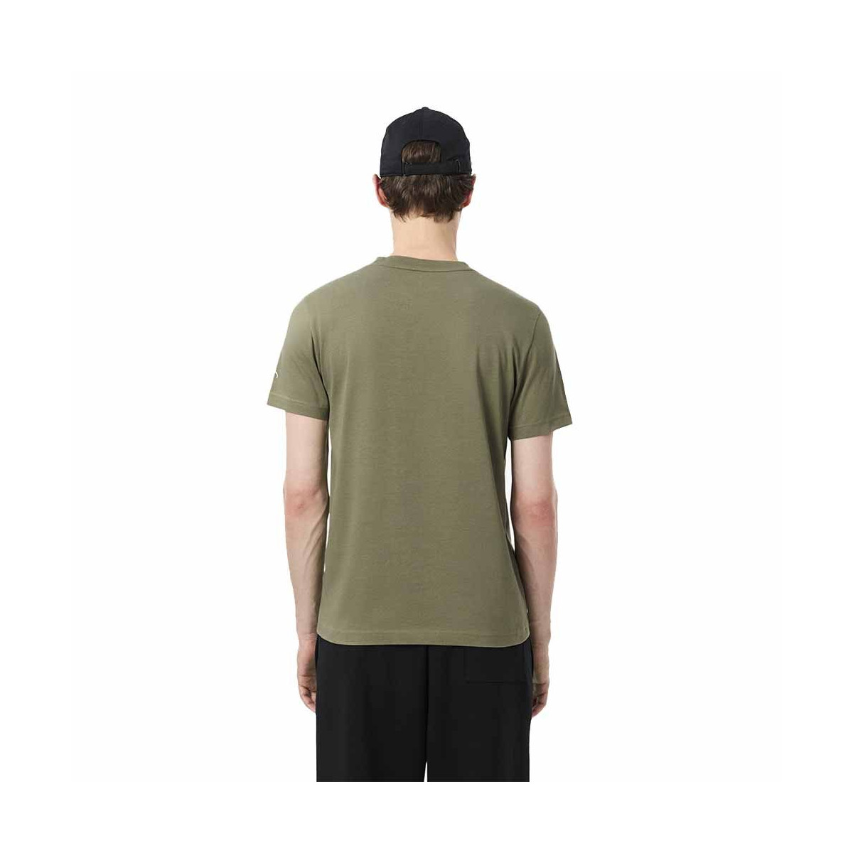 Pack T-Shirt + Casquette Lacoste Tennis x Novak Djokovic Kaki