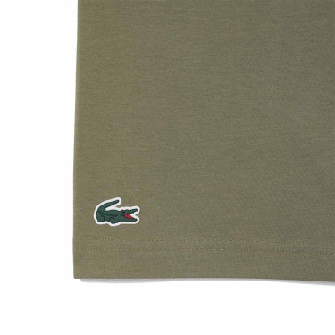 Pack T-Shirt + Casquette Lacoste Tennis x Novak Djokovic Kaki