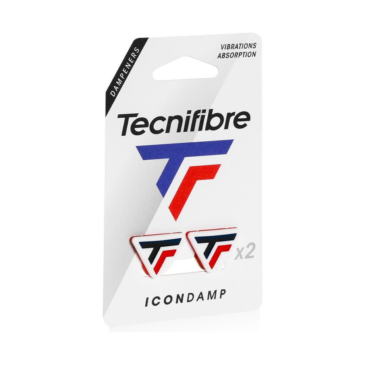Antivibrateur Tecnifibre Icon Damp Blanc / Rouge