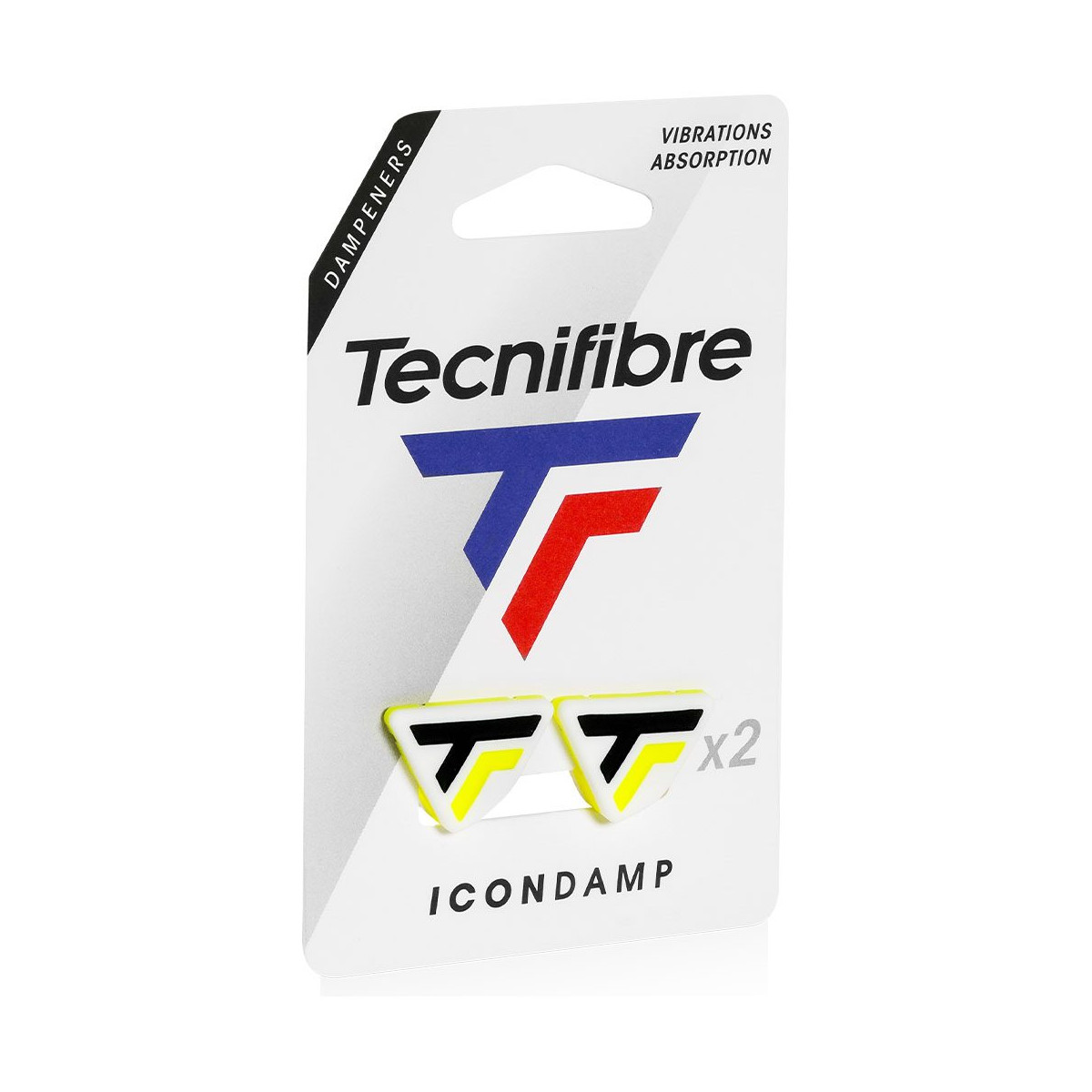 Antivibrateur Tecnifibre Icon Damp Blanc / Jaune
