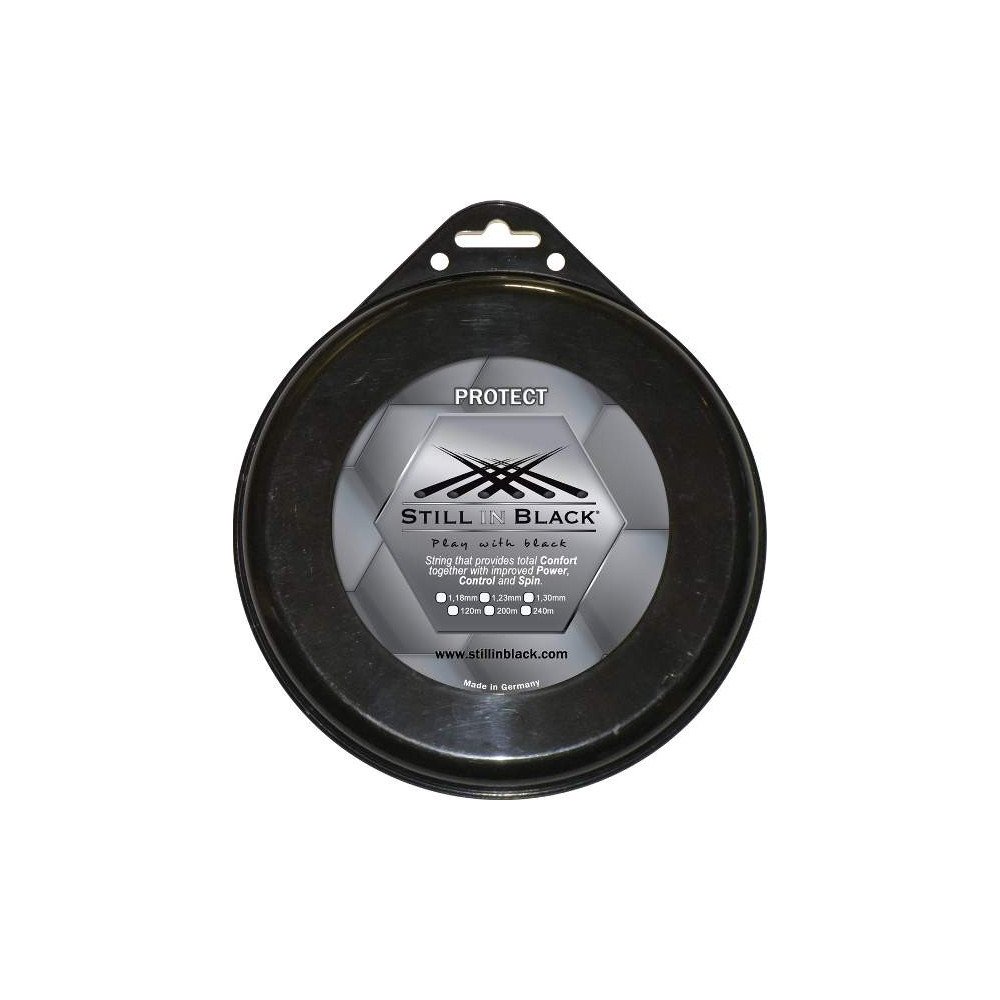 Cordage De Tennis Still In Black Bobine 300 M Impact 1,20 Mm – Adulte Unisexe – Confort Et Puissance - 6