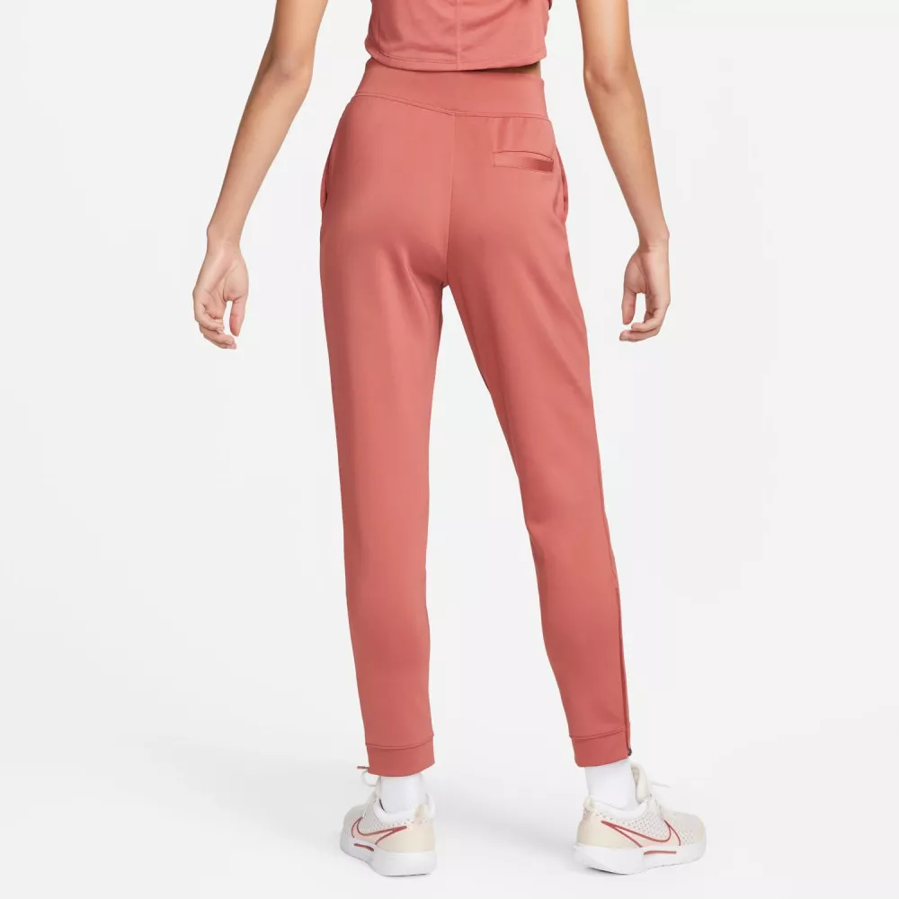 Pantalon Nike Court femme Dri-Fit Saumon