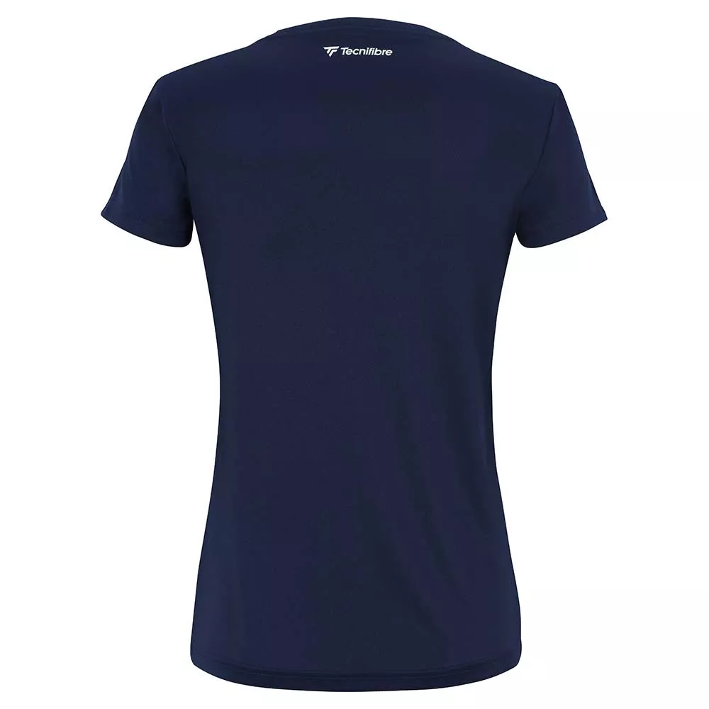 T-Shirt Tecnifibre Team Tech Femme Bleu Marine