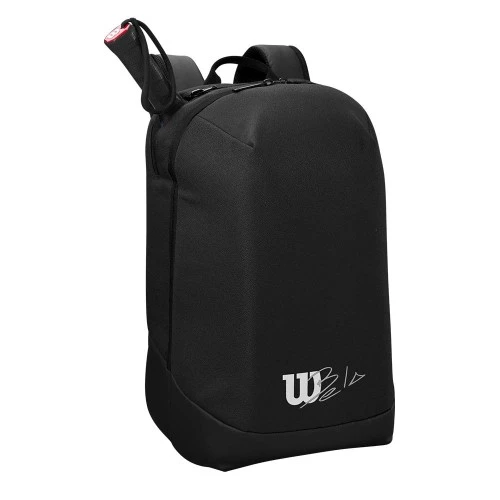 Sac à Balles Wilson Noir - Filet Transport Basketball - Mousqueton Inclus