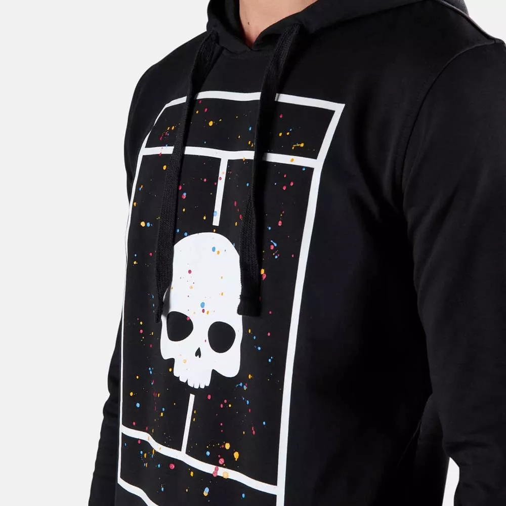 Sweat &agrave; capuche Hydrogen Court Noir Spark