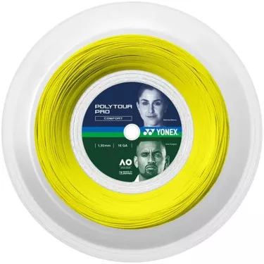 Bobine Yonex Poly Tour Pro Jaune 200m