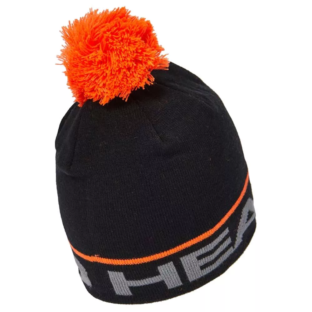 Bonnet Head Noir / Orange