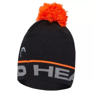 Bonnet Head Noir / Orange