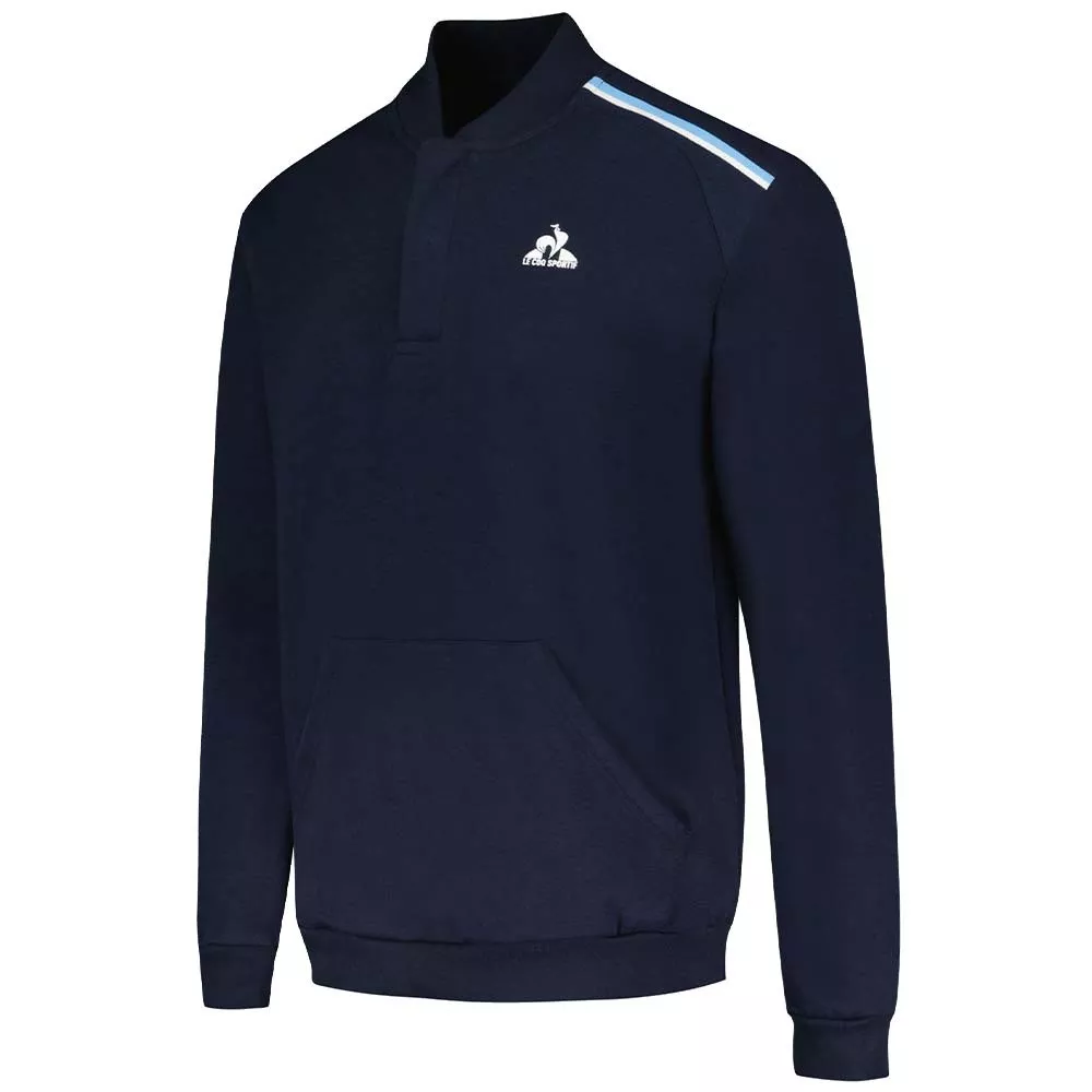 Sweat &agrave; capuche Le Coq Sportif Heritage Bleu marine